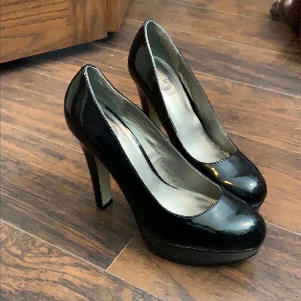 Guess Black Heels Size 9